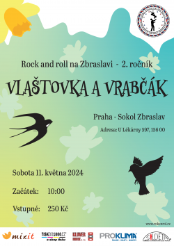 Vlaštovka + Vrabčák - ROCK AND ROLL na Zbraslavi